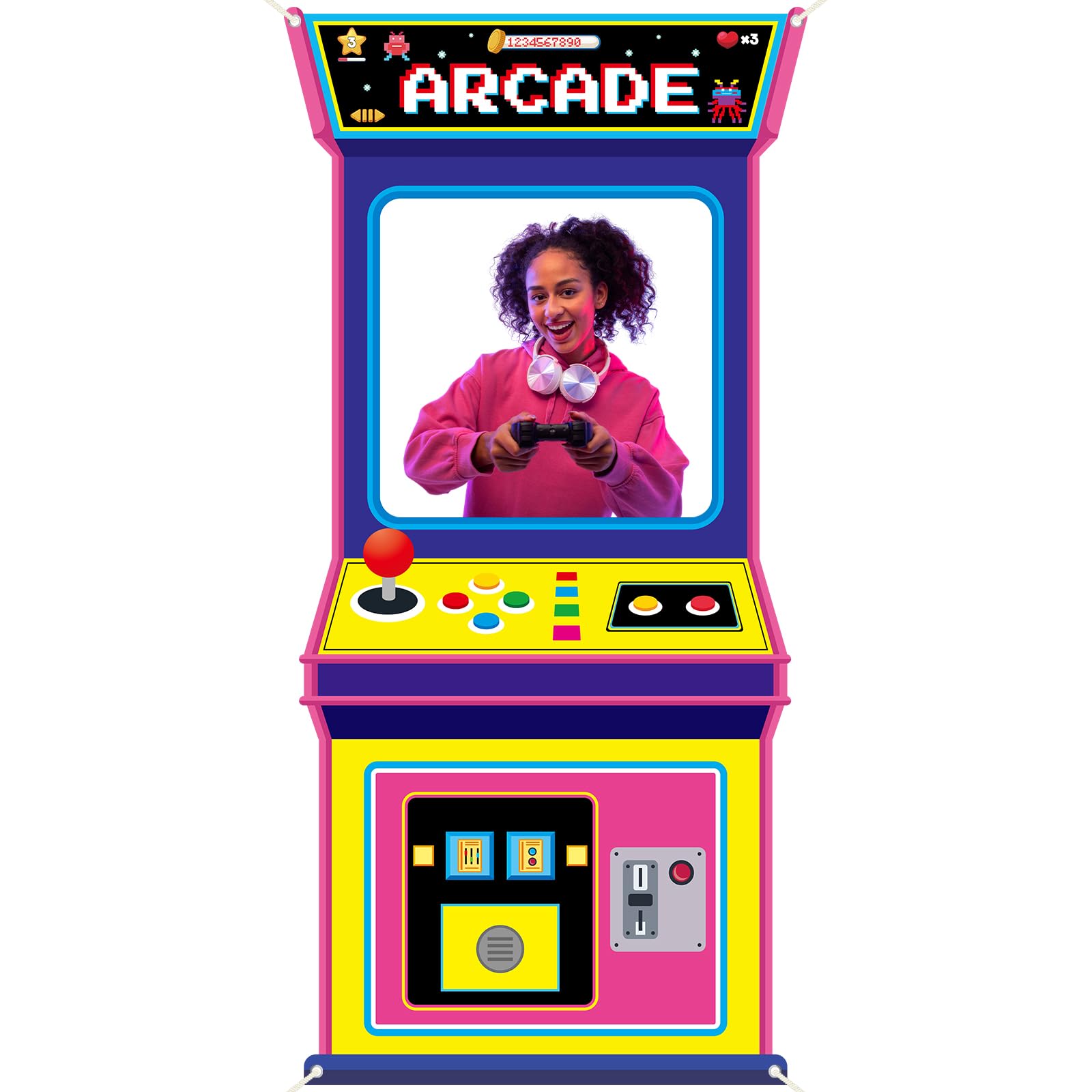 Retro Gaming Event - 레트로 비디오 게임 패브릭 아케이드 게임