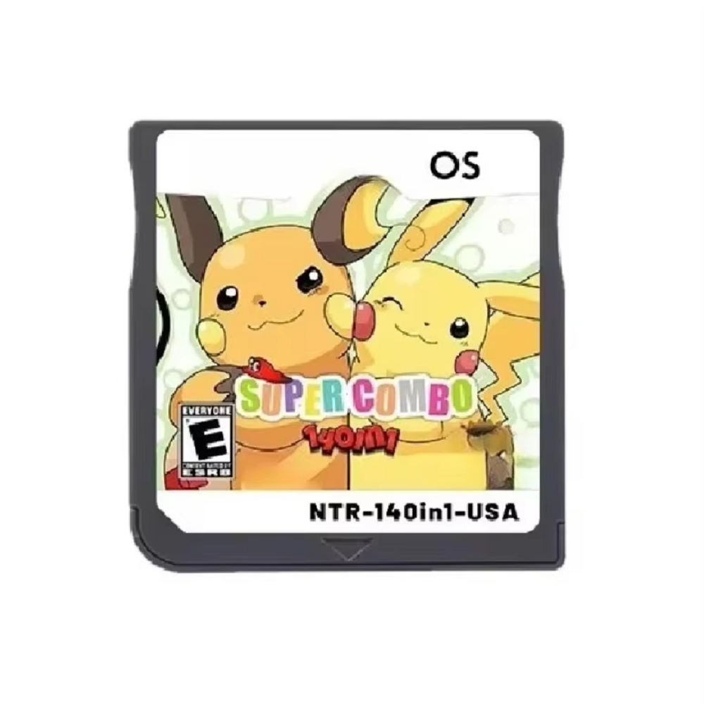 Retro Gaming Pokemon - 포켓몬 140-in-1 슈퍼 콤보 V1.0 레트로