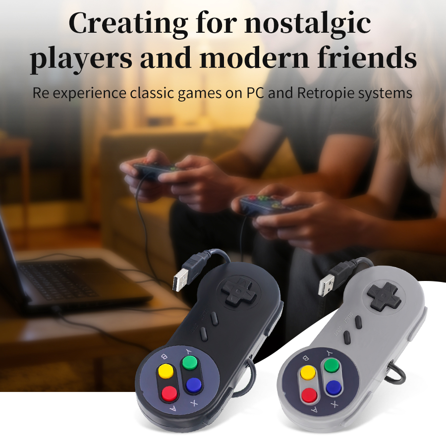Retro Gaming Raspberry Pi Zero - USB 레트로 게임패드 (PC용 NESPi RetroPie