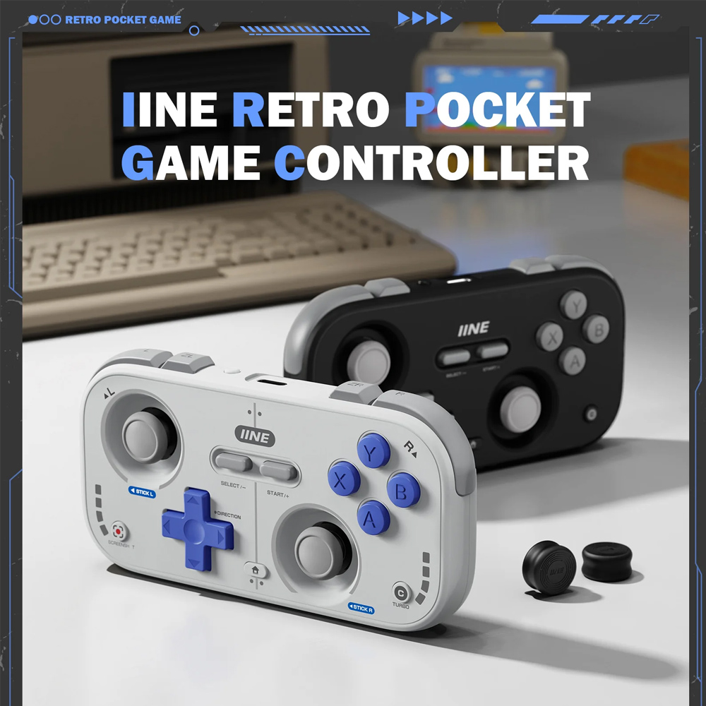Retro Gaming Phone - IINE 레트로 포켓 게임패드 미니 컨트롤러