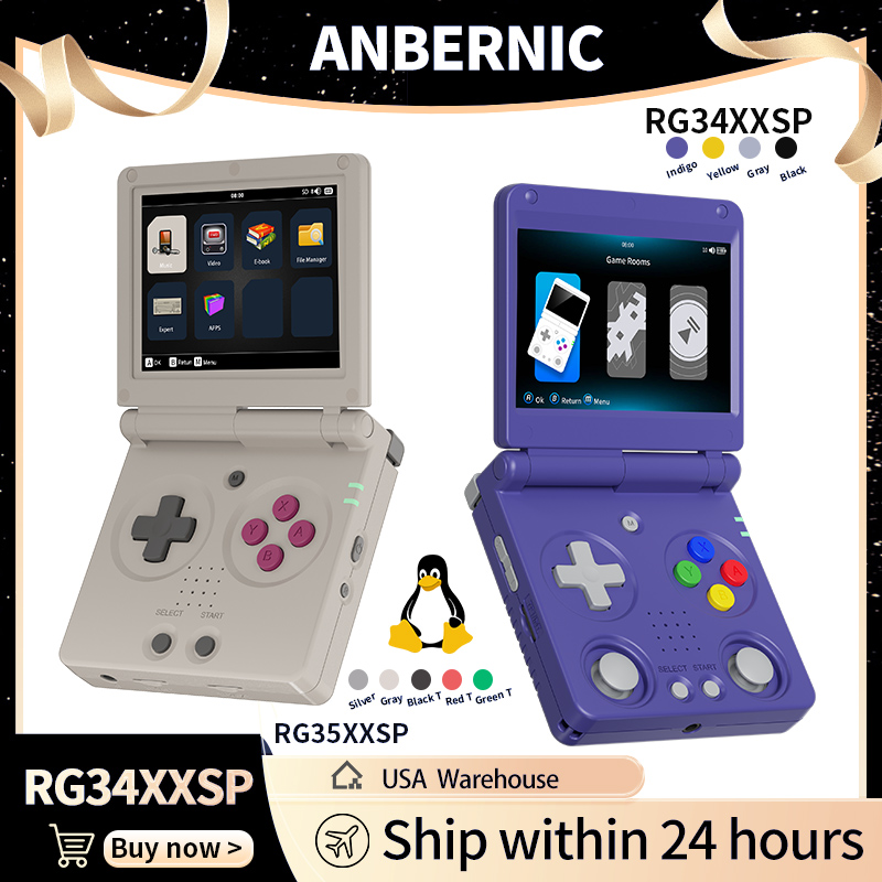 Anbernic RG34XXSP RG35XXSP 플립  - Retro Gaming Monitor 리뷰 및 가격
