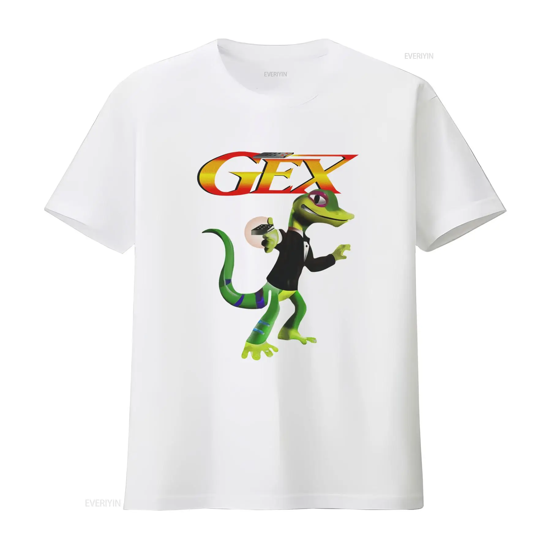 Gecko Game T 셔츠 Ps1 클래식 게임 레트로 - Retro Gaming Gamestop 리뷰 및 가격