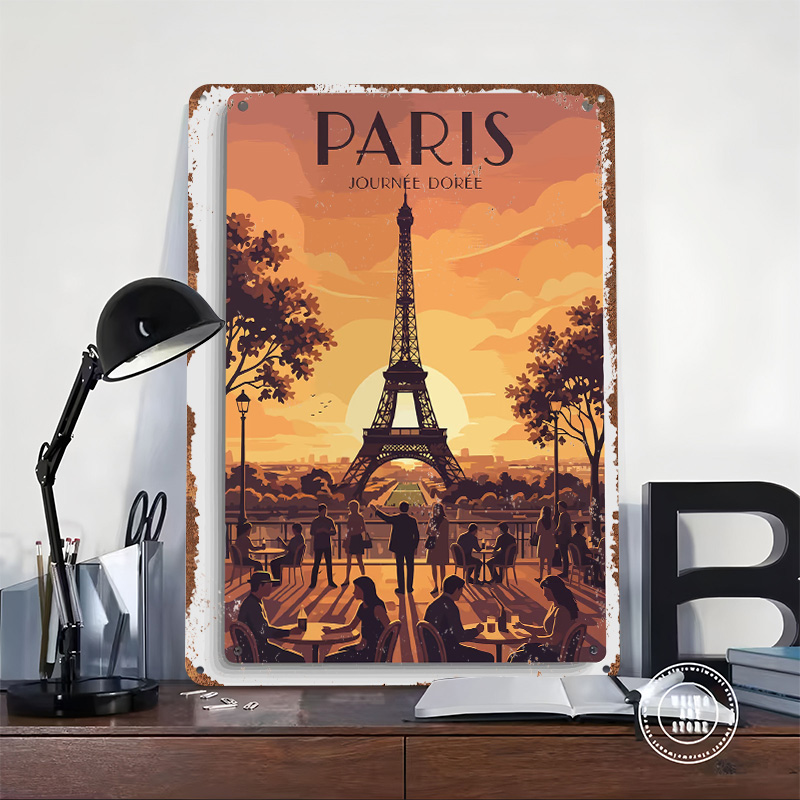 파리 조르네 도레 여행 프린팅 포스터 맞춤형 레트로 벽 - Retro Gaming Paris 리뷰 및 가격