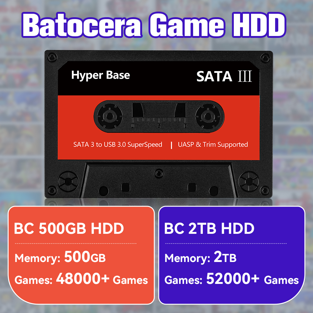 하이퍼 베이스 바토세라 2TB 게이밍 HDD 내장 52 - Retro Gaming Batocera 리뷰 및 가격