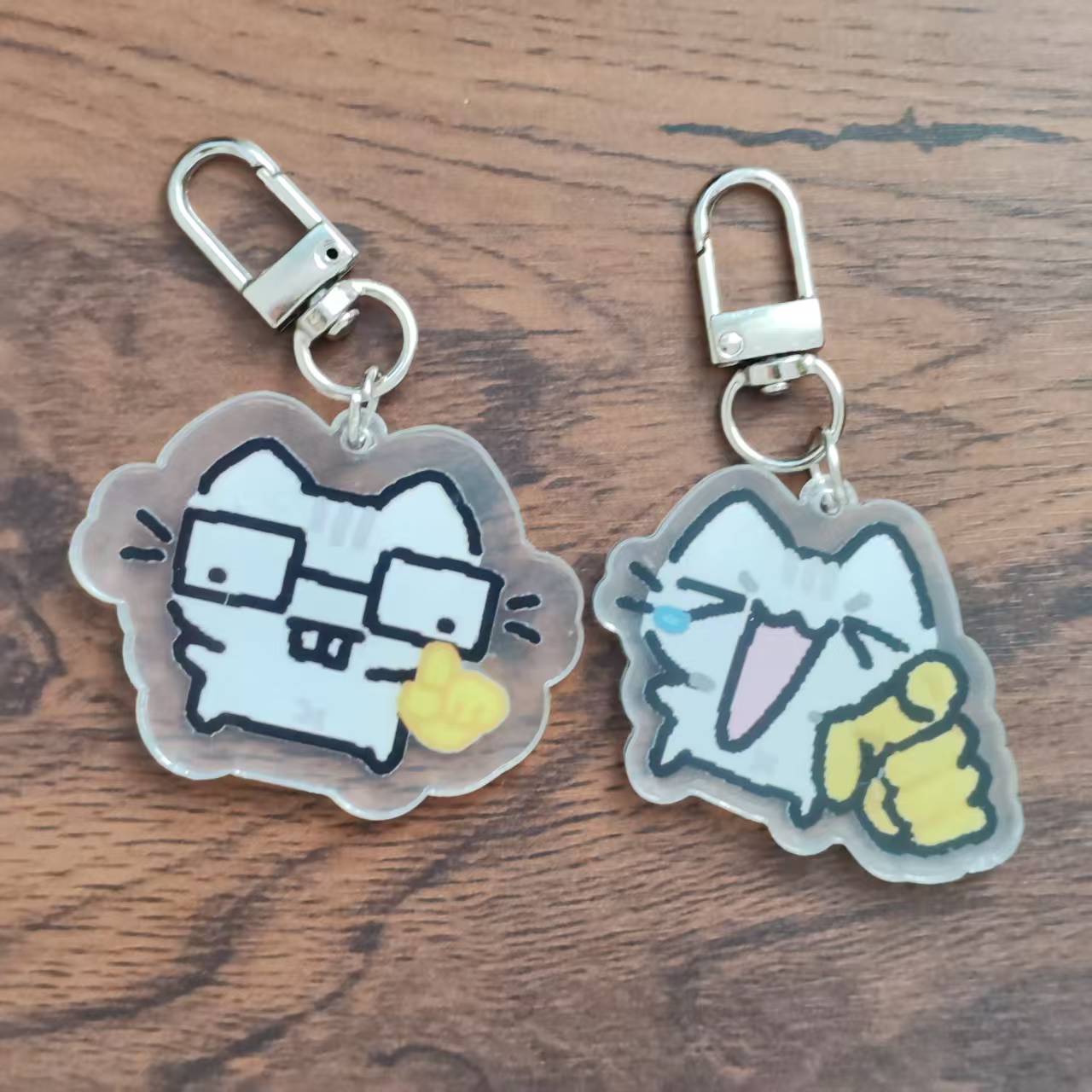 2D 플랫 픽셀 고양이 키체인 - 레트로 게임 분위기와 - Retro Gaming Gifts 리뷰 및 가격