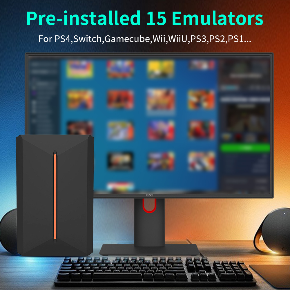 Launchbox OS 휴대용 게임용 HDD 레트로 게 - Retro Gaming Monitor 리뷰 및 가격