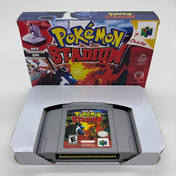 포켓몬 스타디움 1 2 게임 카트리지 (N64 미국 N - Retro Gaming Pokemon 리뷰 및 가격